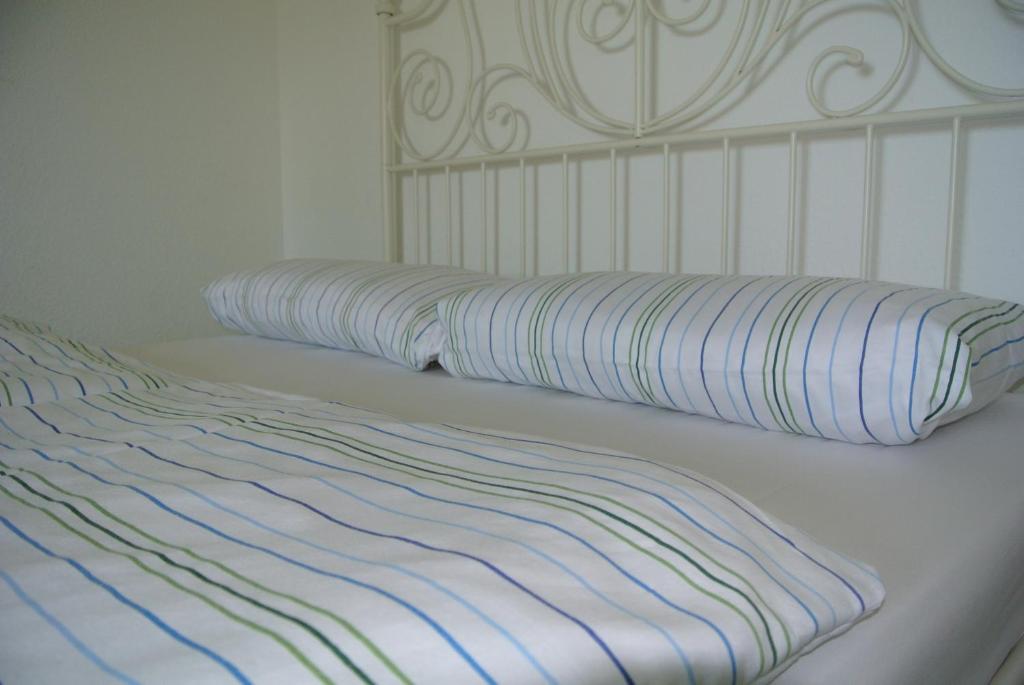Voodi või voodid majutusasutuse Steffis Hostel Heidelberg toas