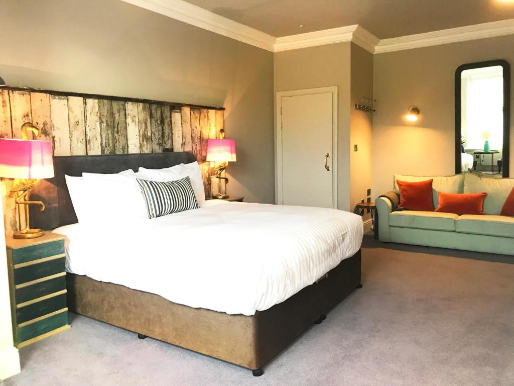 Ένα ή περισσότερα κρεβάτια σε δωμάτιο στο House Bedrooms Dublin