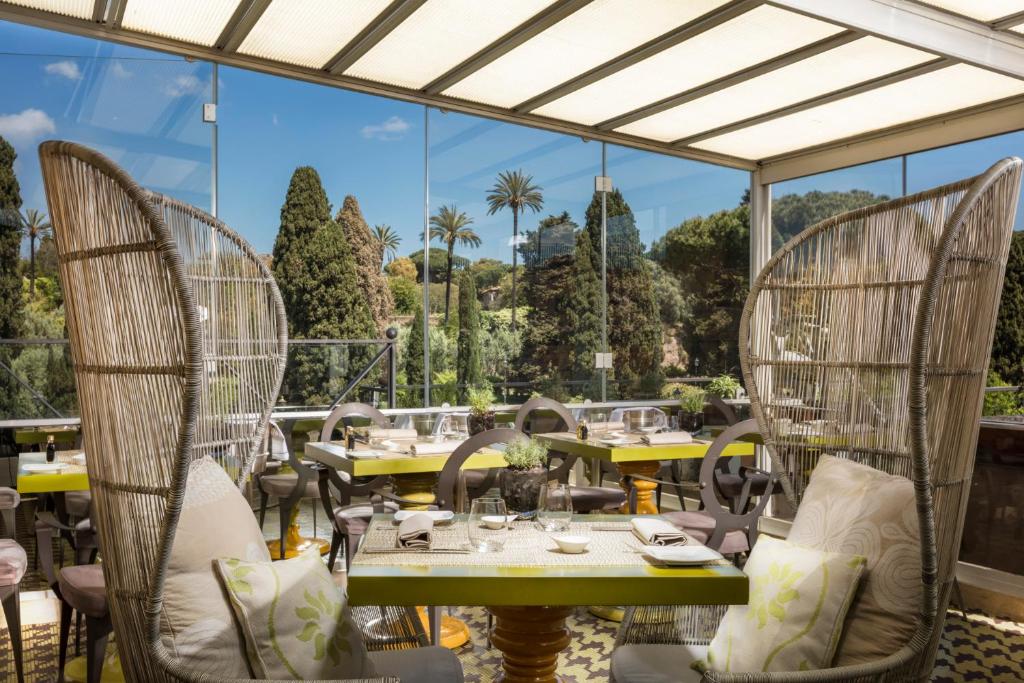 Restaurace v ubytování Hotel Palazzo Manfredi – Small Luxury Hotels of the World