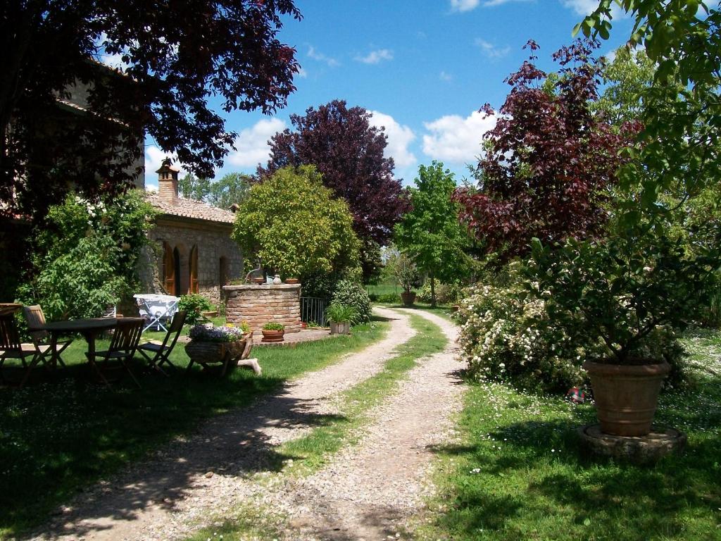 Vonkajšia záhrada v ubytovaní B&B Palazzo a Merse