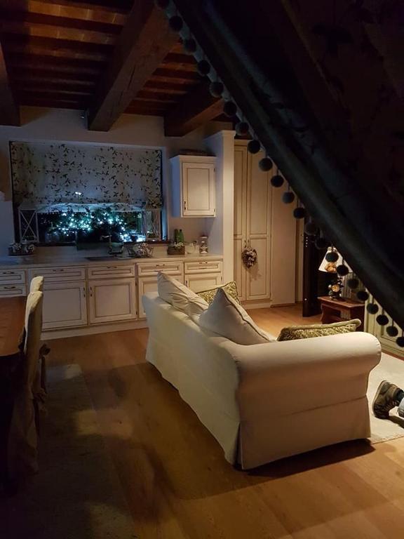 A seating area at Bed&breakfast La Badia