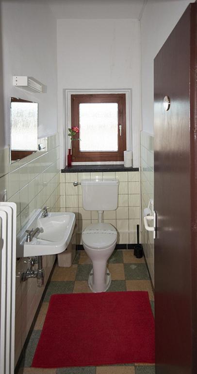 Koupelna v ubytování Hotel & Hostel Drei Bären