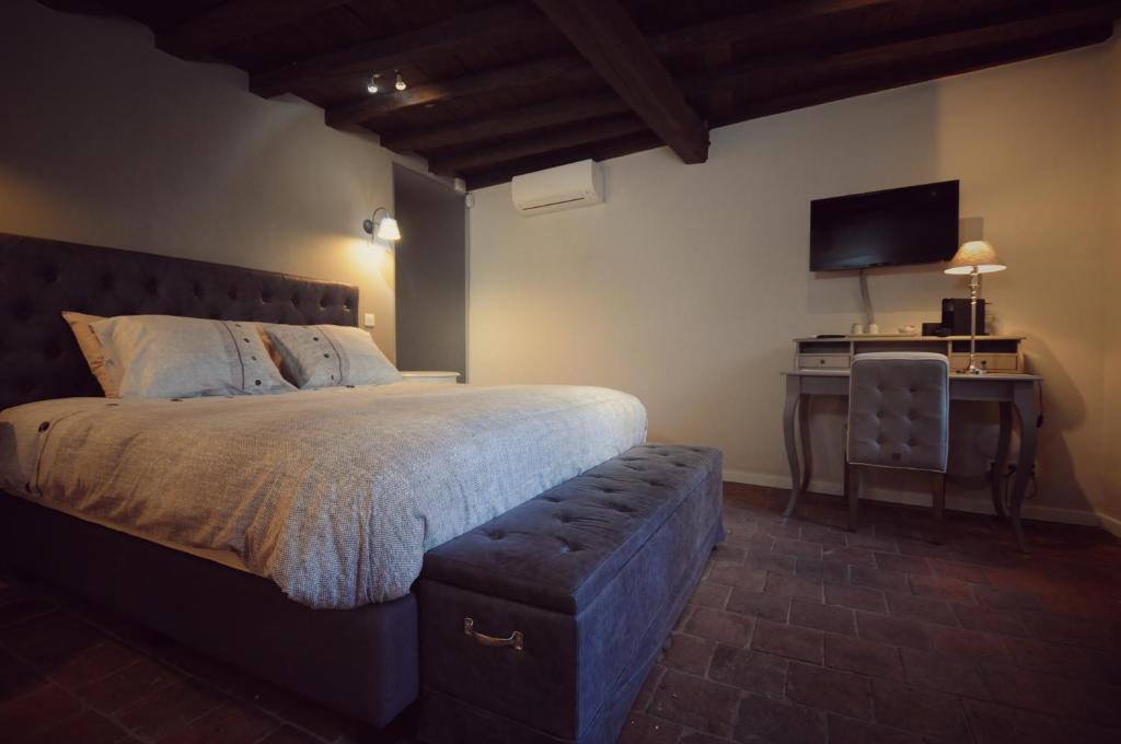 Postel nebo postele na pokoji v ubytování B&B Stillant