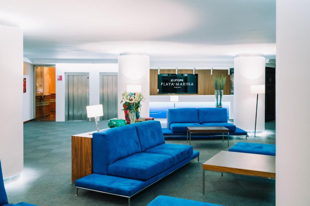 A seating area at Europe Playa Marina - Adults Only