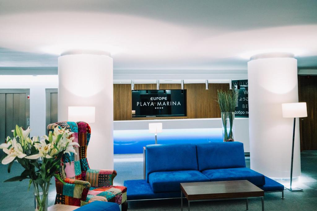 A seating area at Europe Playa Marina - Adults Only
