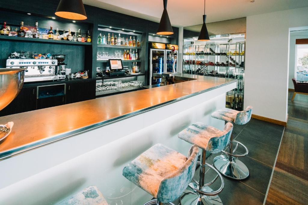 The lounge or bar area at Europe Playa Marina - Adults Only