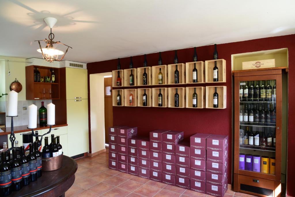 Nápoje v ubytování Wine & Art Relais Vallombrosa