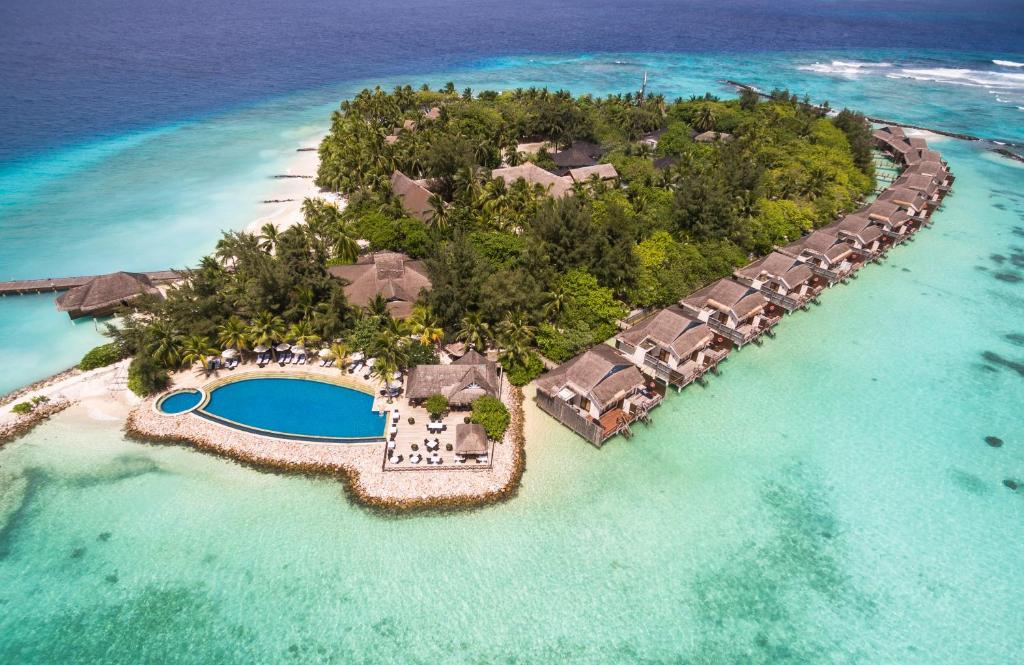 Taj Coral Reef Resort & Spa - Premium All Inclusive with Free Transfers с высоты птичьего полета