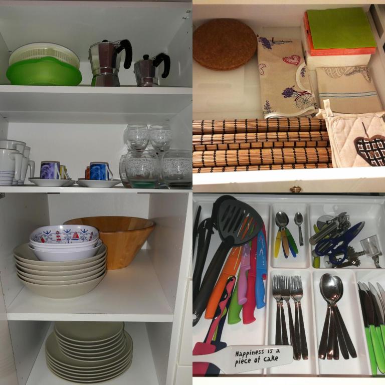 A kitchen or kitchenette at Aurora: Beach-5 Terre-trekking-excursions-relax