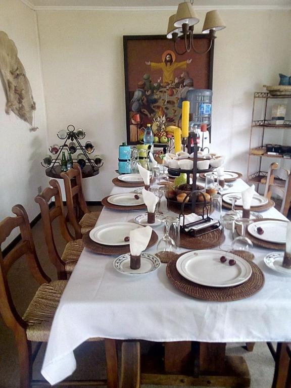 Posezení v ubytování B&B Rocas Santo Domingo