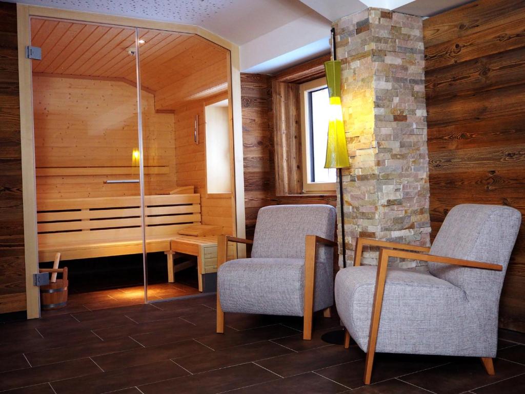 Posezení v ubytování DAV-Haus (Alpenverein)