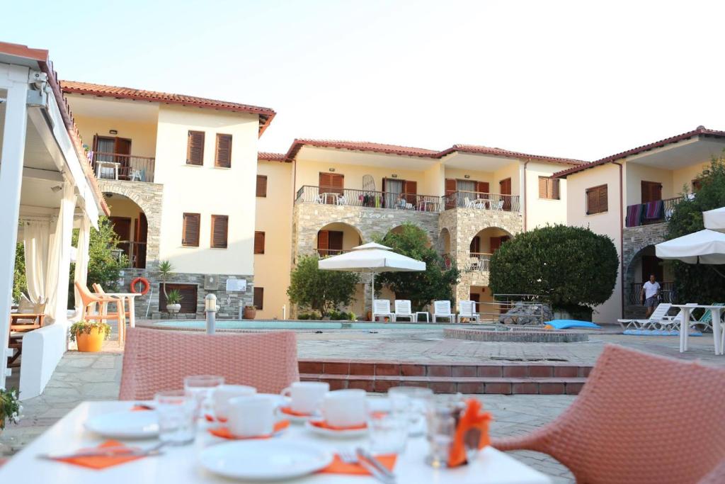 Hoone, kus korterhotell asub