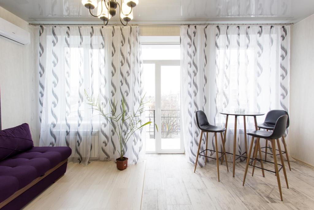 Posezení v ubytování Sumskaya ApartHotel