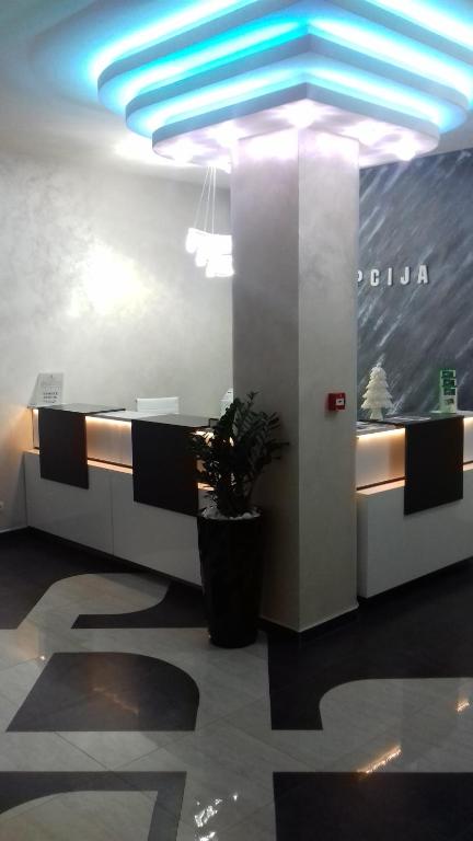Vstupní hala nebo recepce v ubytování Hotel Prezident