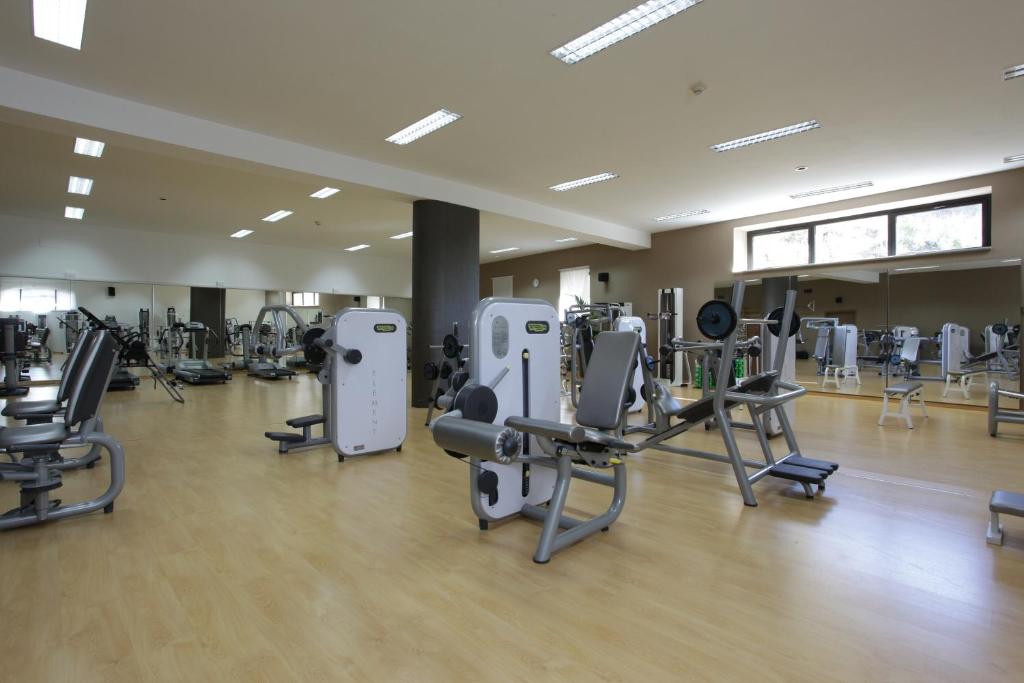 Fitness centrum a/nebo fitness zařízení v ubytování Park Hotel Ai Cappuccini