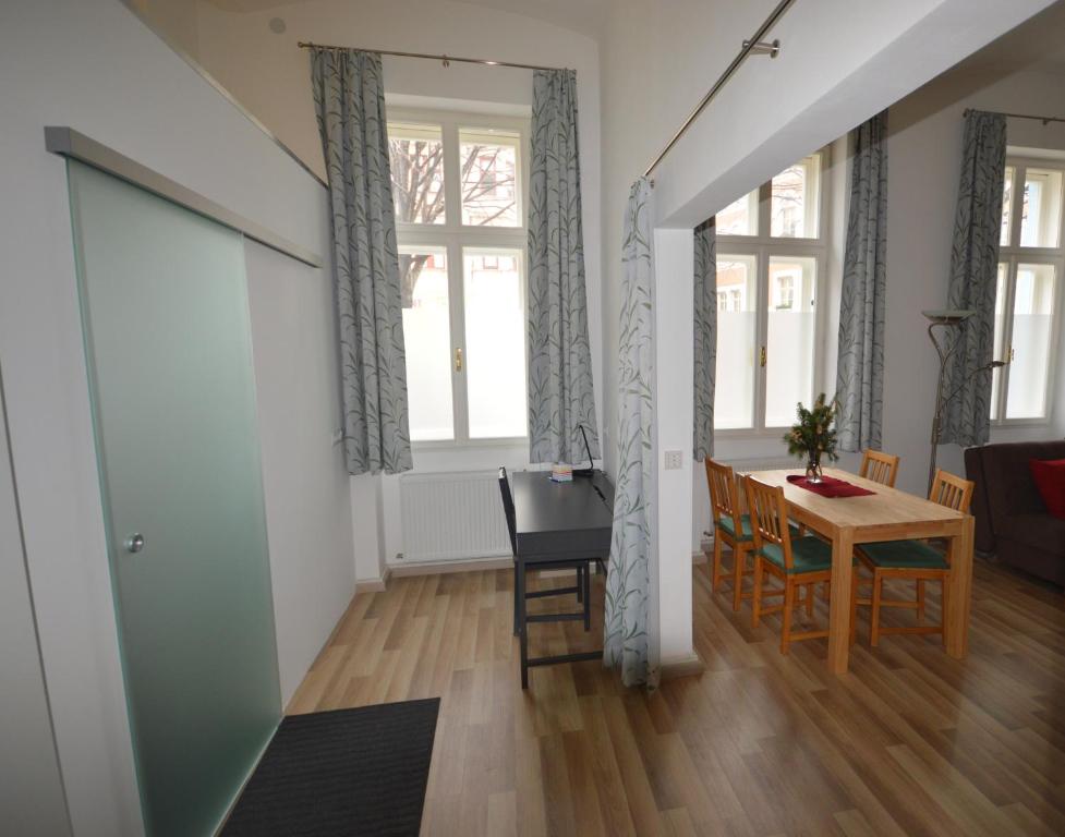 Część wypoczynkowa w obiekcie Wiener Ferienwohnung