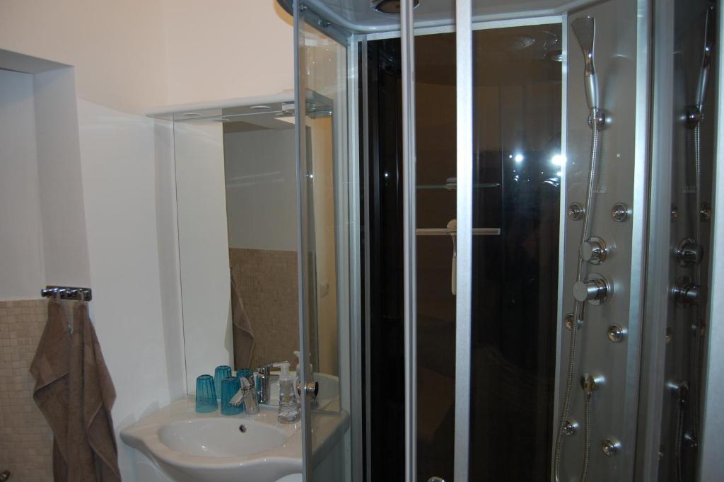 Łazienka w obiekcie Wiener Ferienwohnung