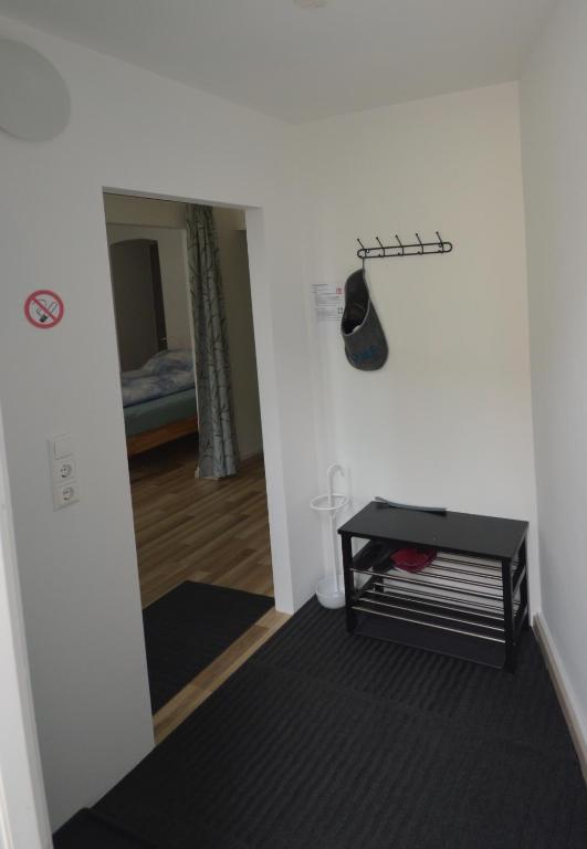 Łóżko lub łóżka w pokoju w obiekcie Wiener Ferienwohnung