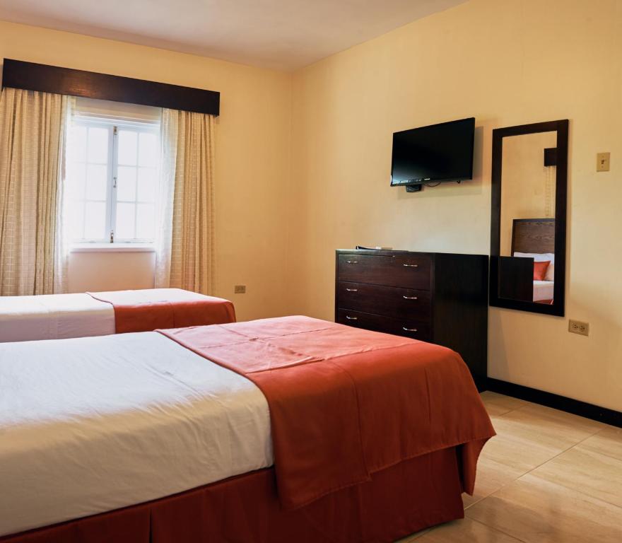 Postel nebo postele na pokoji v ubytování Shirley Retreat