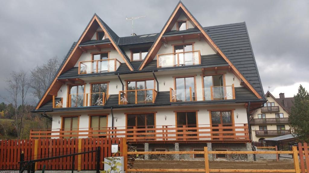 Budynek, w którym mieści się obiekt B&B