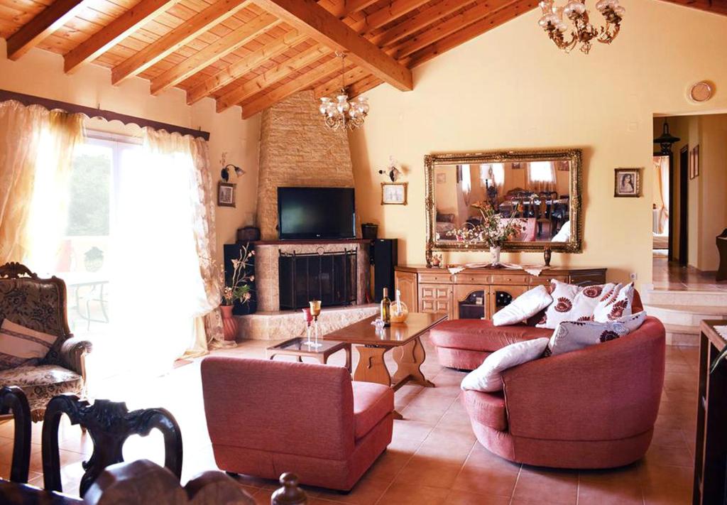 Posezení v ubytování Classical Villa Anta