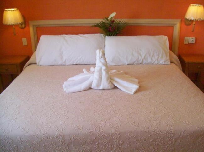 Postel nebo postele na pokoji v ubytování Hotel y Suites Corita