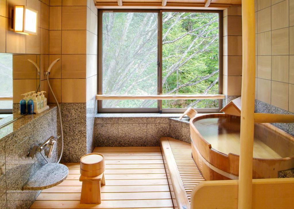 Posezení v ubytování Kamikochi Lemeiesta Hotel