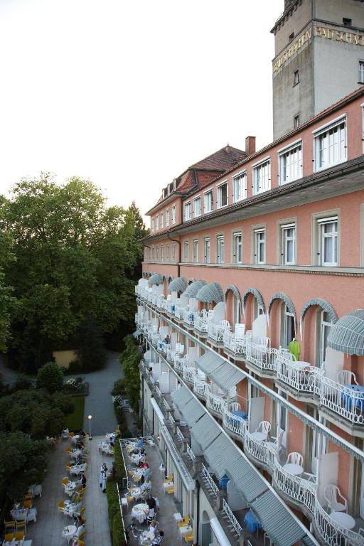 Balkón nebo terasa v ubytování Hotel Bad Schachen