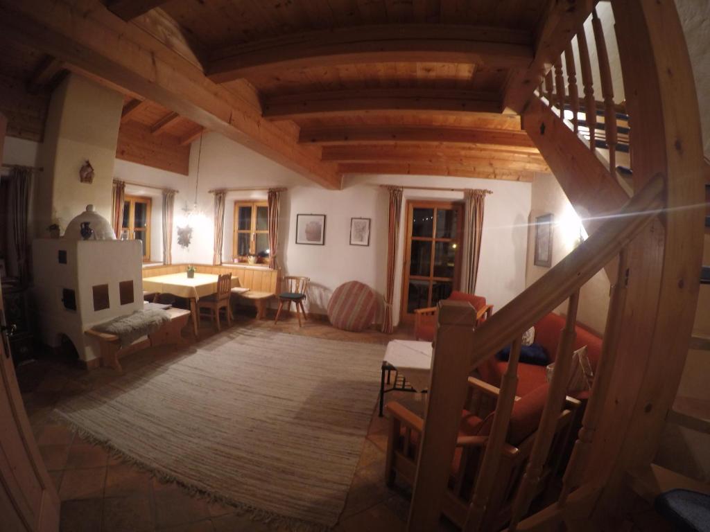 Posezení v ubytování Landhaus Jetzbach