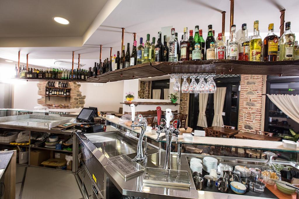 Nápoje v ubytovaní B&b Amiata