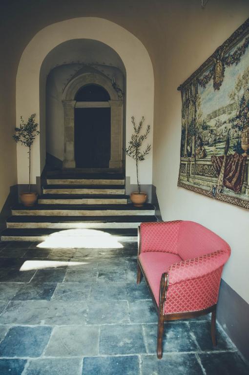 Posedenie v ubytovaní Palazzo Gambuzza