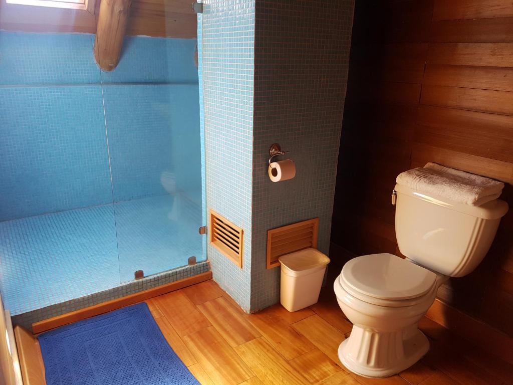 Koupelna v ubytování B&B de German