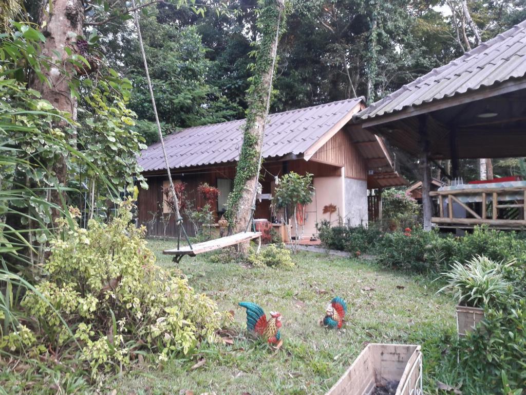 Zahrada ubytování Koh Kood Little Hut