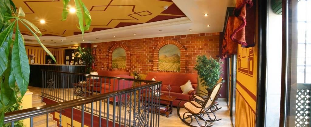 Część wypoczynkowa w obiekcie Hotel Las Rosas