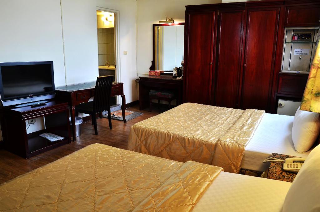 Postel nebo postele na pokoji v ubytování Family Hotel - Linsen