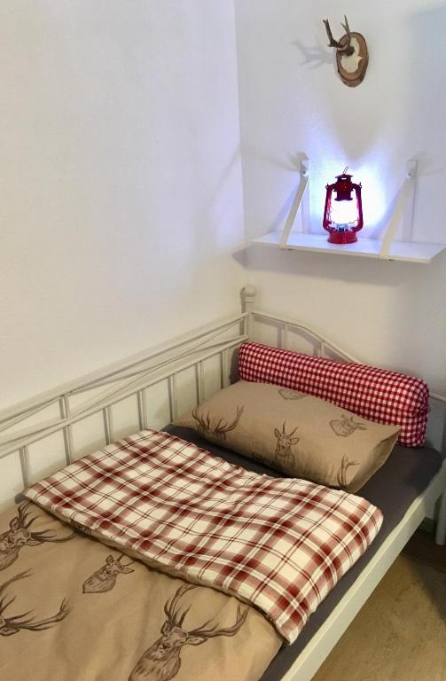 Postel nebo postele na pokoji v ubytování Untersteinhof