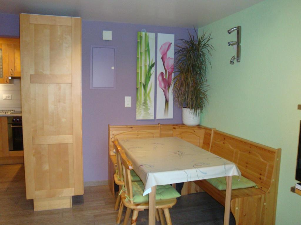Kuchyň nebo kuchyňský kout v ubytování appartement "bellevue"