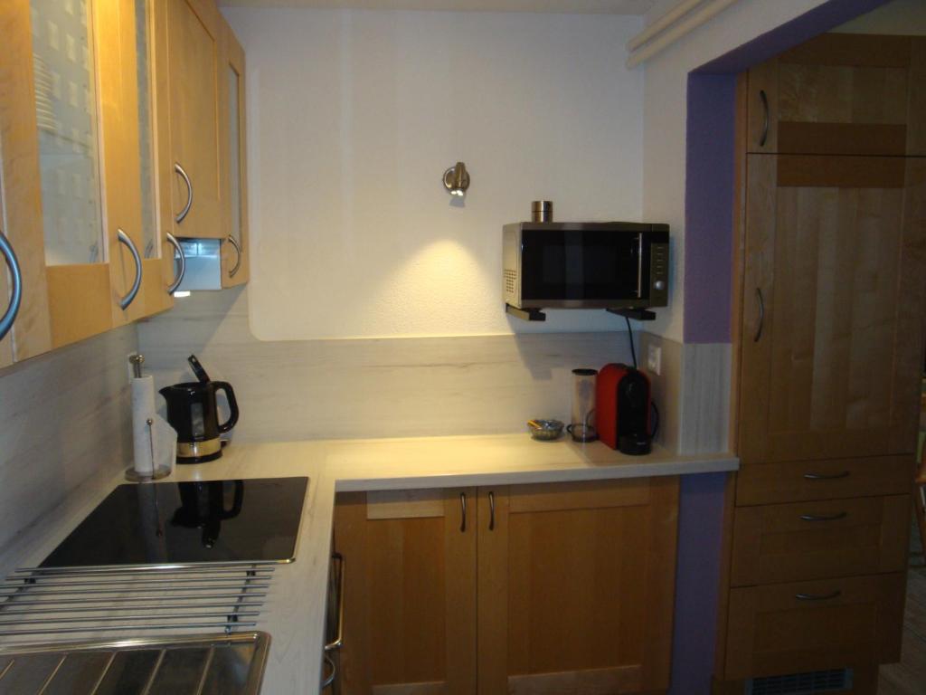 Kuchyň nebo kuchyňský kout v ubytování appartement "bellevue"