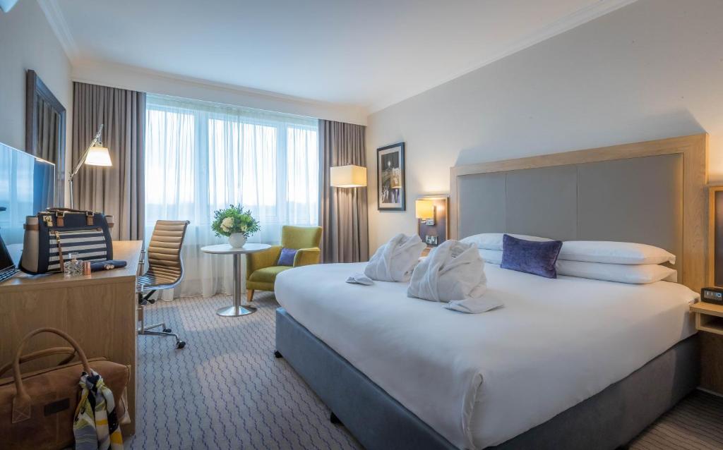 Voodi või voodid majutusasutuse Clayton Hotel Burlington Road toas