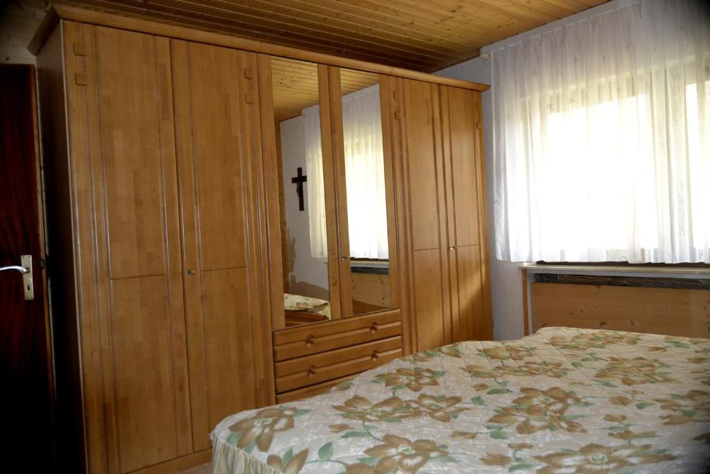 Postel nebo postele na pokoji v ubytování Haus Moser