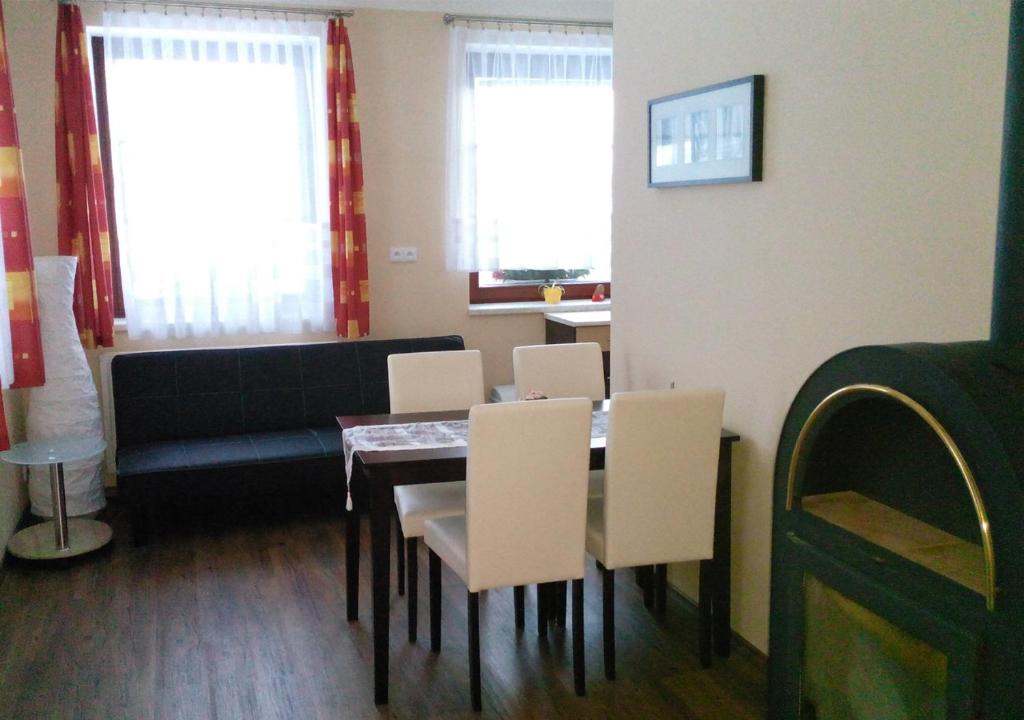 Posezení v ubytování Apartmány Lucie