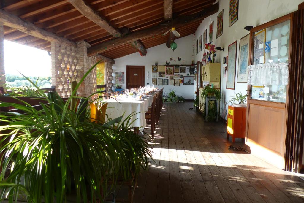 Restaurace v ubytování Arriga Alta