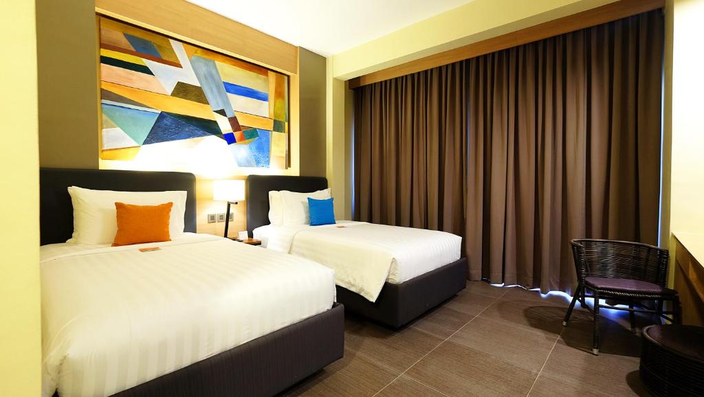 Postel nebo postele na pokoji v ubytování Altabriza Resort Boracay