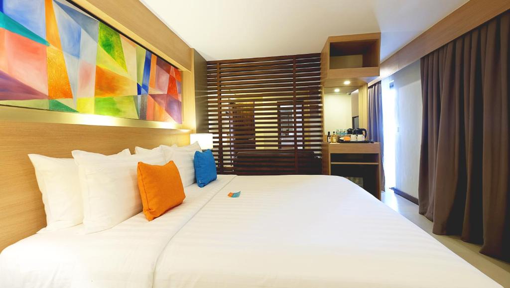 Postel nebo postele na pokoji v ubytování Altabriza Resort Boracay