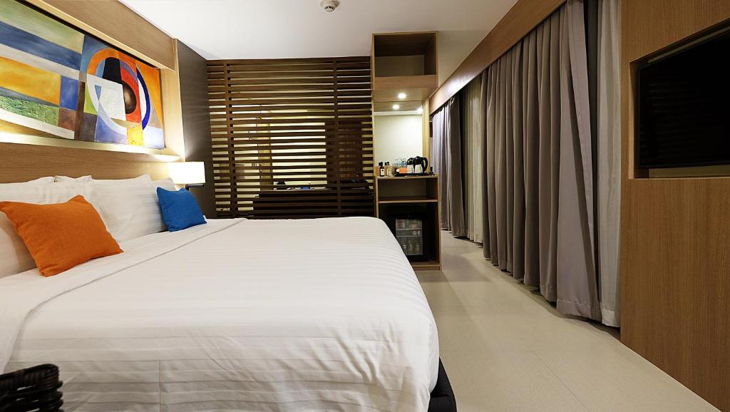 Postel nebo postele na pokoji v ubytování Altabriza Resort Boracay
