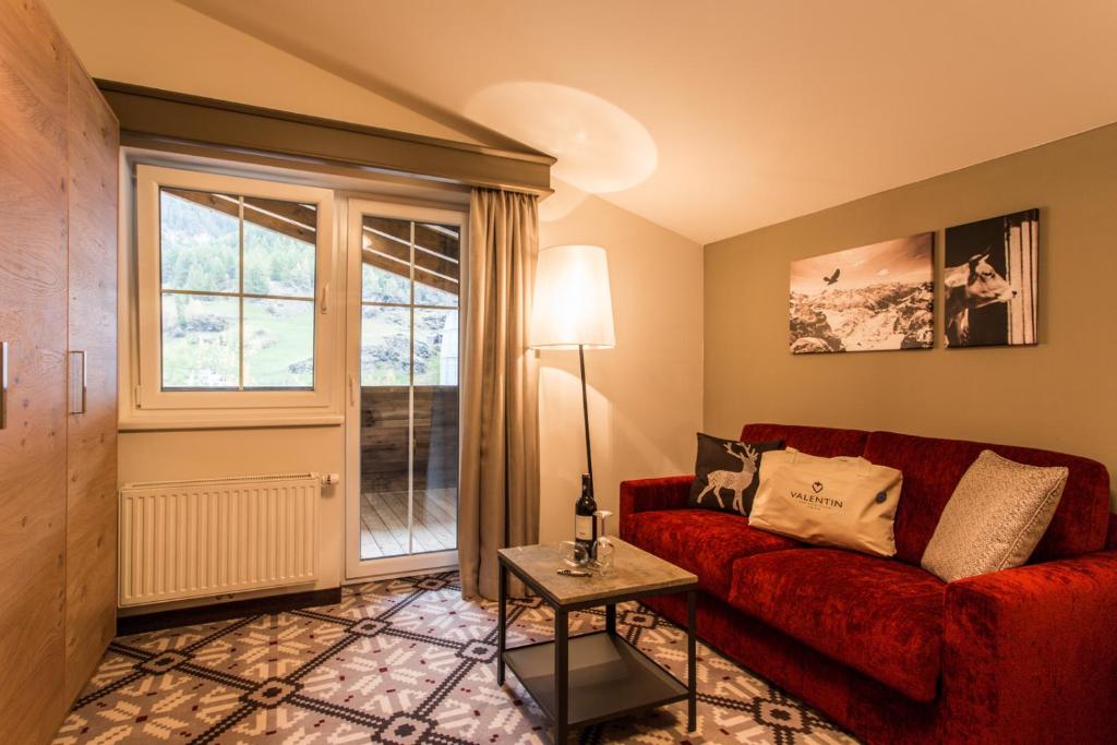 Posezení v ubytování Hotel Valentin