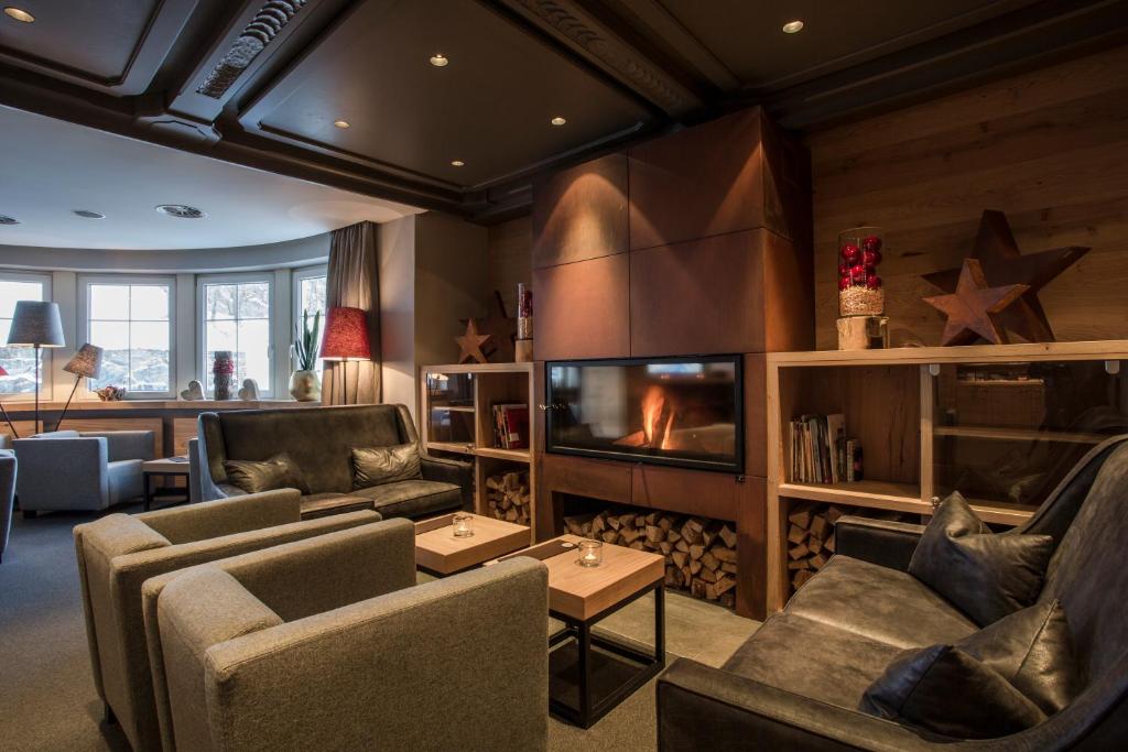 Posezení v ubytování Hotel Valentin