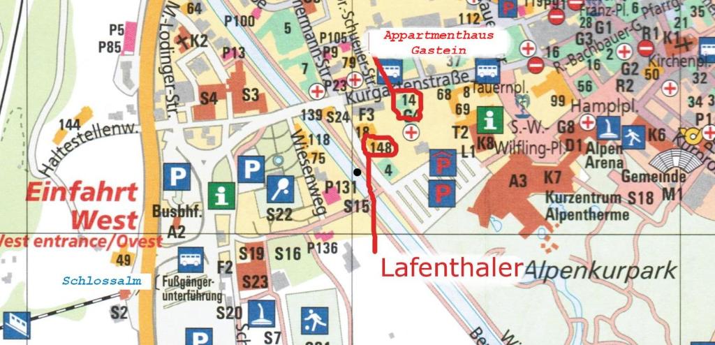 Fotografia z galérie ubytovania Appartementhaus Lafenthaler mit kostenlosem Eintritt in Alpentherme v destinácii Bad Hofgastein