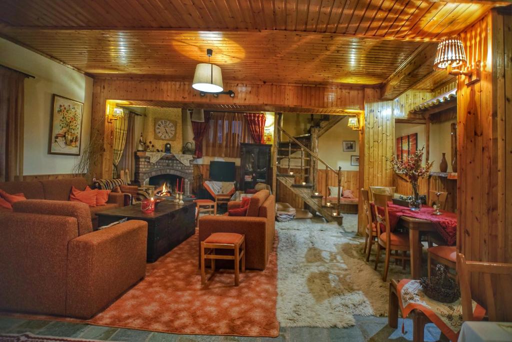 Posezení v ubytování Guesthouse Alexandra