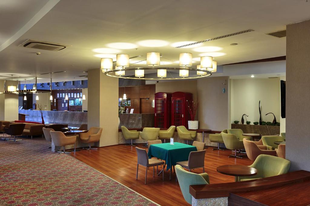 Posezení v ubytování Sunis Evren Beach Resort Hotel & Spa